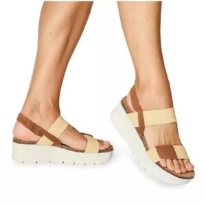 OTBT (Off The Beaten Track) Nova Platform Sandal in Copper (Size 9.5)